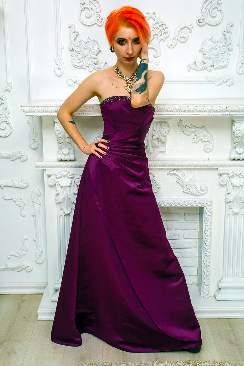Вечернее Платье Фиолетовое